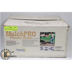 NEW MULCH PRO POWER RAKE-ATTACHES TO GAS POWERED