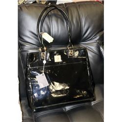 BLACK VERSACE REPLICA TOTE BAG
