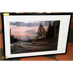 FRAMED KEVIN DANIEL "TWILIGHT CALM"