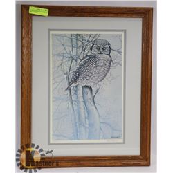 FRAMED, SIGNED, LTD EDITION 1989 PAUL HARPLEY