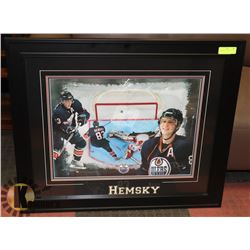 HEMSKY OILER PICTURE 34" X 29"