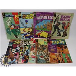 FLAT OF VINTAGE GOLD KEY COMICS AND MORE