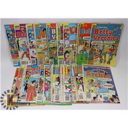 FLAT OF VINTAGE ARCHIE COMICS