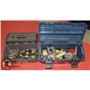 Image 1 : PAIR OF SMALL TOOL BOXES W/ TOOLS