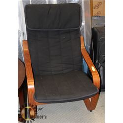 IKEA POANG CHAIR, BLACK
