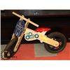 Image 1 : WOODEN TRANSFORMERS WOOD PUSH BIKE