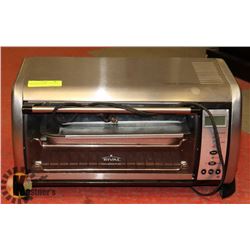 RIVAL TOASTER OVEN STAINLESS COMES WITH TRAYS