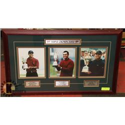 TRIP CROWN 2000 TIGER WOODS COLLECTORS PHOTO