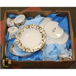 COMPLETE 8 PIECE SETTING OF AMERICAN ATELIER