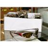 Image 1 : BOX OF OAKLEY STYLE SILVER AND RED DESIGNER