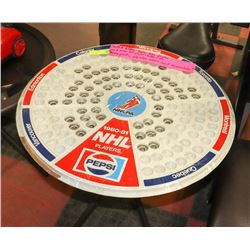 NHL PEPSI DISPLAY PLUS 60 PLAYERS CAPS