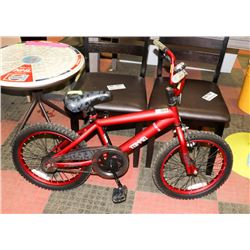 BOYS TORRID RED 18" WHEEL BICYCLE