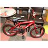 Image 1 : BOYS TORRID RED 18" WHEEL BICYCLE