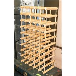 WOOD WINE BOTTLE HOLDER