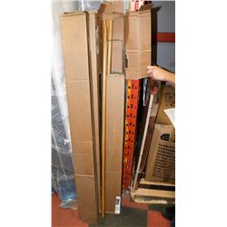4 BOXES OF BREAK AWAY FRAMES AND HANDLES
