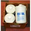 Image 1 : CASE W/ FOUR 1 GALLON BOTTLES KML HAND AND BODY `
