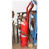 Image 1 : SMALL ACETYLENE WELDING WHEELED CART KIT