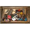 Image 1 : WOODEN BOX WITH ASSORTED