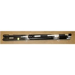 BUNDLE OF ASSORTED BROOM HANDLES