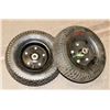 Image 1 : PAIR OF HEAVY DUTY DOLLY WHEELS