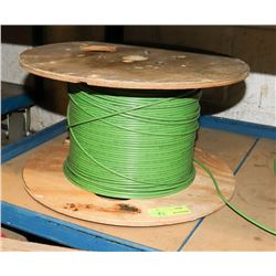ROLL OF GREEN COPPER WIRE