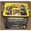 Image 1 : PORTABLE TOOL BOX ON WHEELS W/ CONTENTS