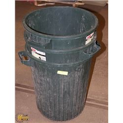 3X 98.4 L GREEN GARBAGE/RECYCLE BINS