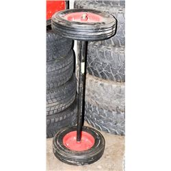 HEAVY DUTY WHEEL & AXLE ASSEMBLY