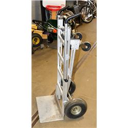 DAMAGED ALUMINUM WHEELER