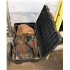 Image 1 : BLACK TOOL BOX WITH CONTENTS.