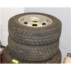 LOT OF 2 TIRES 175/70X13.
