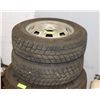 Image 1 : LOT OF 2 TIRES 175/70X13.