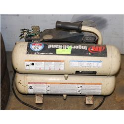 INGERSOLL RAND 90PSI 4.5 GALLON COMPRESSOR.