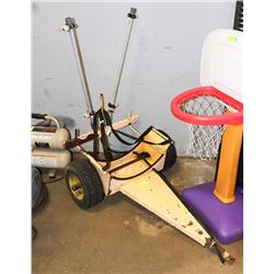 YARD/ACREAGE SPRAYER CHASSIS- NEW RUBBER - BRASS