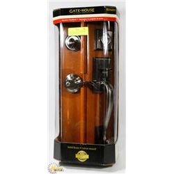 NEW GATEHOUSE SQUARE ENTRY LOCK SETS PEWTER