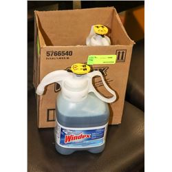 CASE WITH TWO 1.4L BOTTLES CONCENTRATED WINDEX