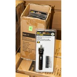 CASE OF 6 FIX IT LED PRECISION SCREWDRIVER