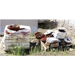 2 PALLETS OF WELDING WIRE AS IS-SOME RUSTY