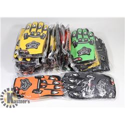 BOX WITH 20 PAIRS BMX GLOVES