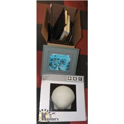 LOT OF ASSORTED FRAMES & ART PRINTS