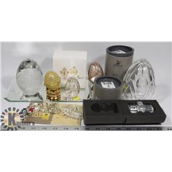 SWAROVSKI CRYSTALS & EGG COLLECTION INCL