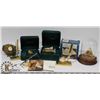 Image 1 : LOT OF ASSORTED MINIATURE CLOCKS INCL
