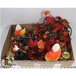 BOX OF SPOOKY THEMED PARTYLITE INCL