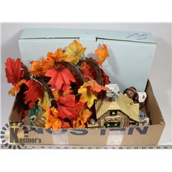 BOX OF AUTUMN THEMED PARTYLITE INCL