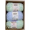 Image 1 : FLAT OF 3 XL BERNAT BABY SOFT YARN