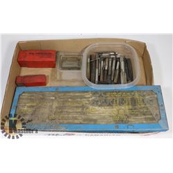 RIDGID THREAD CUTTERS, TAP & DIE SET, DORMER BITS