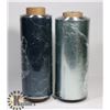 Image 1 : 2 NEW ROLLS OF 18 INCH WRAP