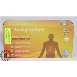 NEW BODY COMFORT MUSCLE RELIEF SET W/ NECK &