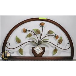 NEW CREATIVE HOME WALL ACCENT PIECE - 25" L X 5"