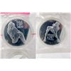 Image 2 : Two 1 Oz. Silver Clad Nude Art Rounds In Capsules